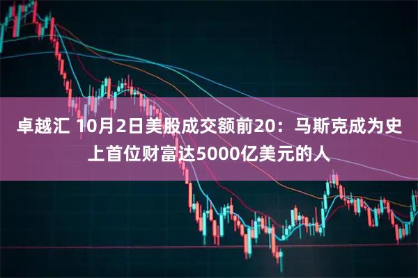 卓越汇 10月2日美股成交额前20：马斯克成为史上首位财富达5000亿美元的人